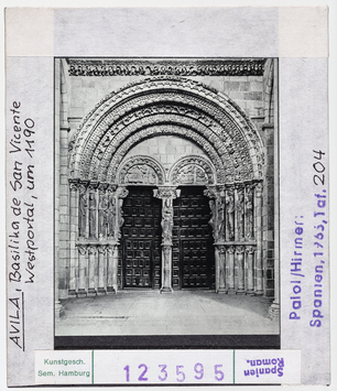 Vorschaubild Avila: San Vicente, Westportal 